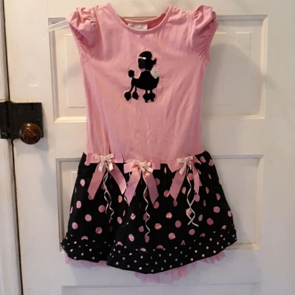 Bonnie Jean 6X poodle skirt dress